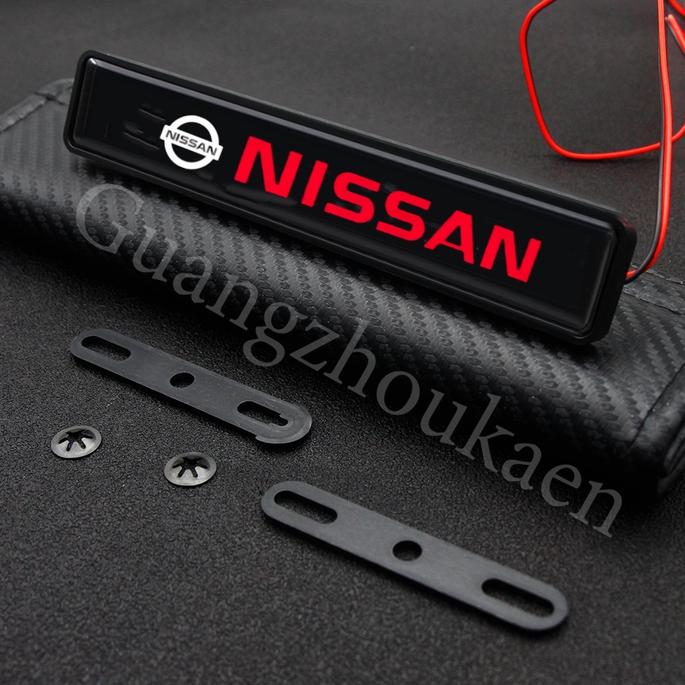 Nissan Lampu LED Logo Untuk Dekorasi Kap Depan Mobil Juke GTR Terrano