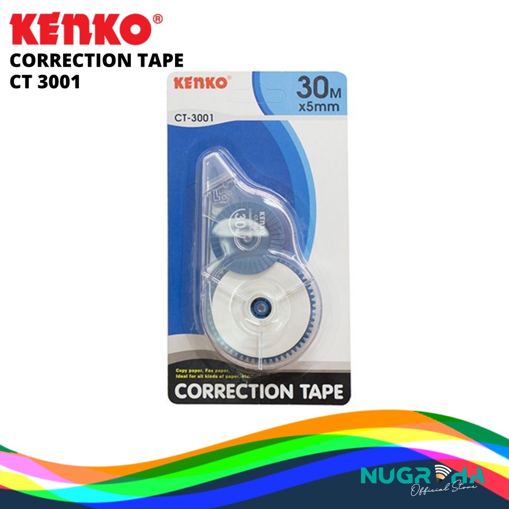 

CP TAPE / TIP EX / CORRECTION KENKO 3001