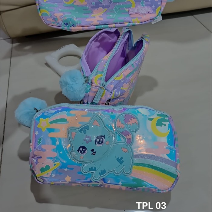 

[GRATIS ONGKIR] TEMPAT PENSIL SMIGGLE PENCIL CASE KOTAK PENSIL ANAK CEWEK COWOK TK SD - TPL03 TERJAMIN