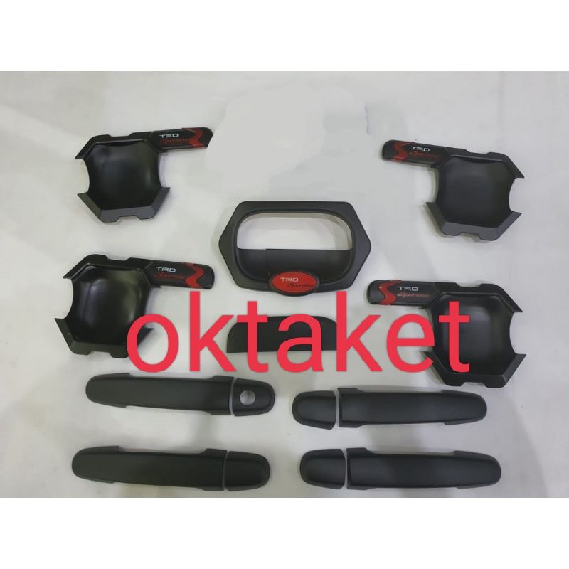 paket outer handle Rush Terios lama old 2006 2010 2012 2017 Trd Sportivo Chrome