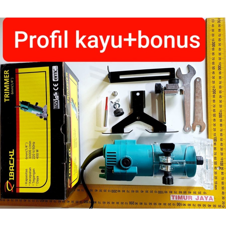 EDON ED12-4506 Mesin Trimmer Kayu Mesin Profil Kayu Mesin Router