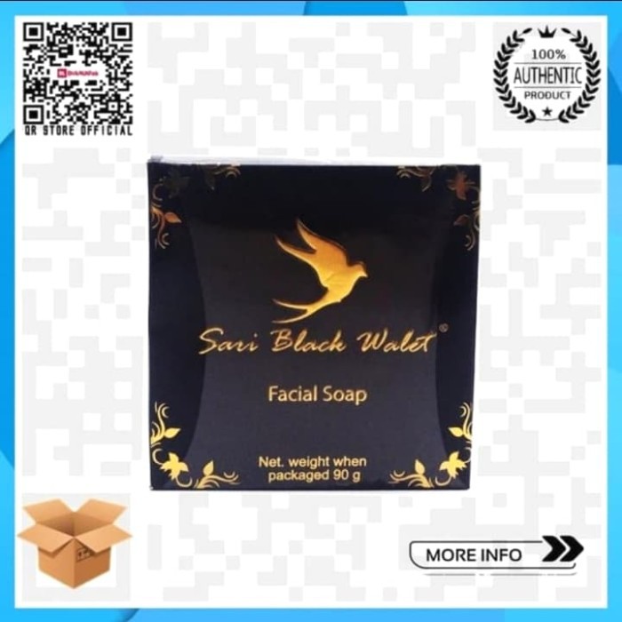 

SARI BLACK WALET FACIAL SOAP 90G