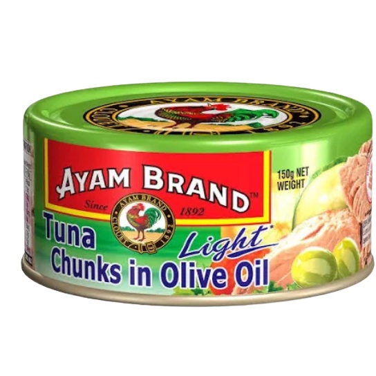 

Ayam Brand Tuna Chunks dalam Minyak Zaitun 150g