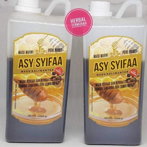 

NG MADU MURNI PURE HONEY ASY SYIFAA 1 KG MADU ASYIFA MADU KALIMANTAN ASY SYIFAA