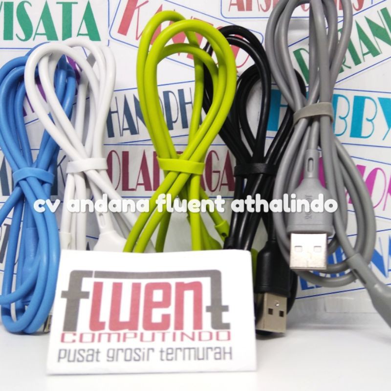 kabel data kabel cas cepat Robot fast charging micro kabel cas android