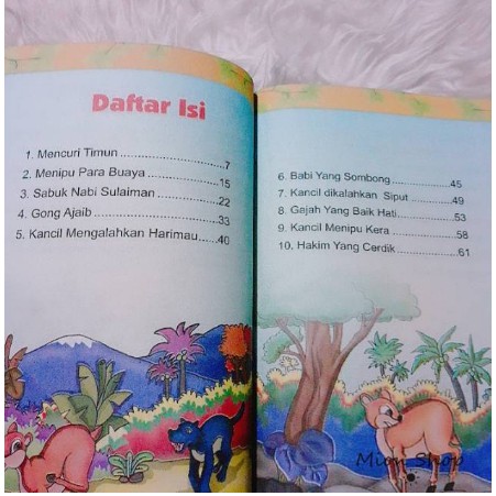 Buku Kumpulan Dongeng Si Kancil - Cerita Binatang Cerdik dan Lucu