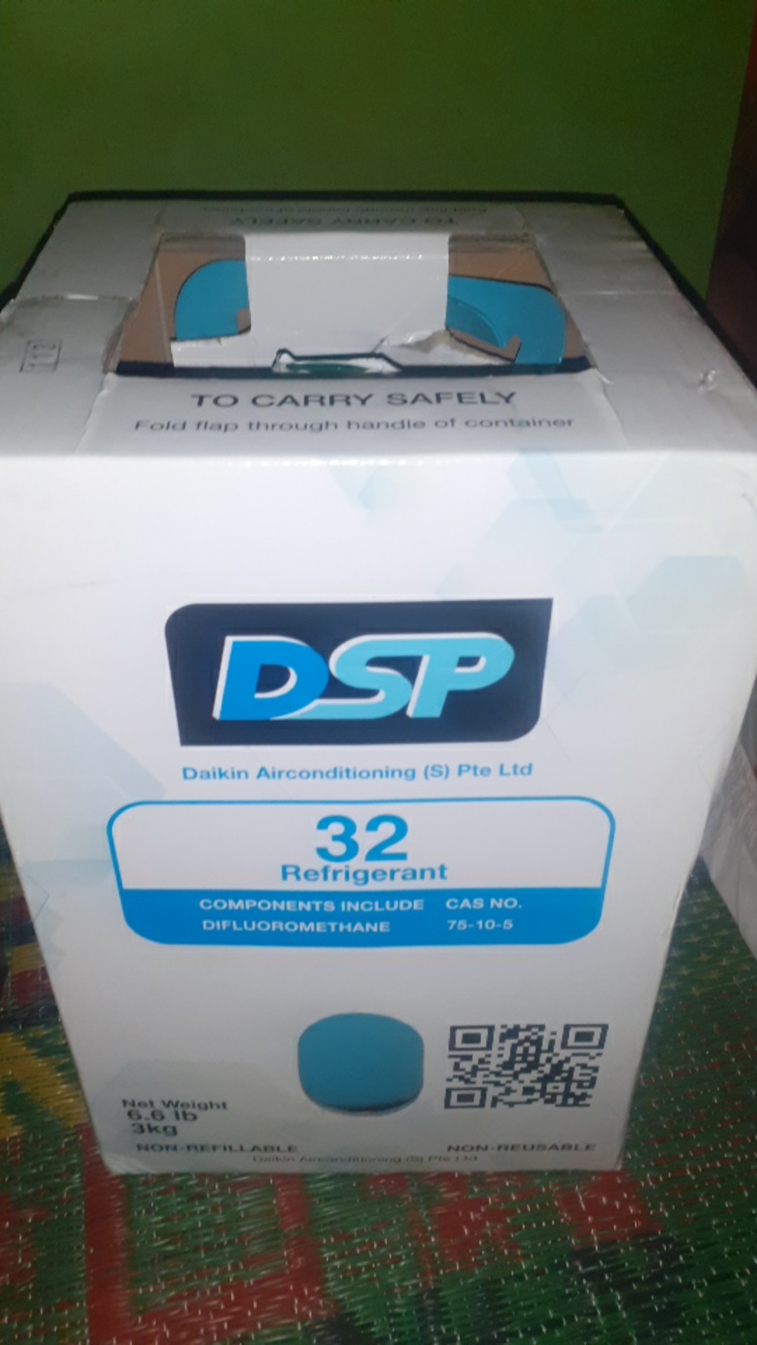Refrigerant Daikin Singapore R32 (freon Dsp R32)