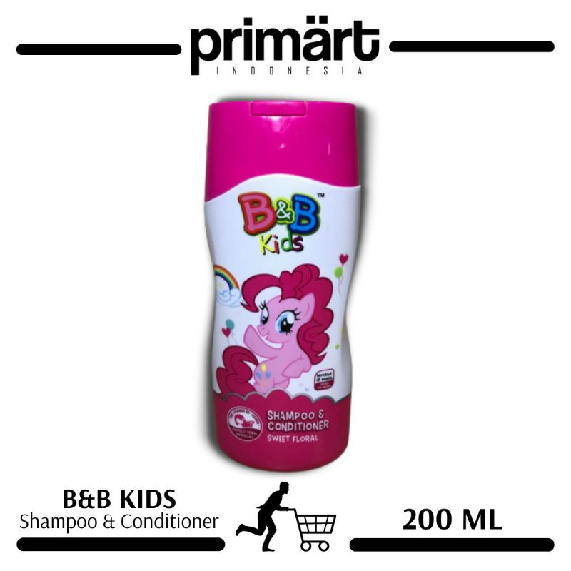 Jual B&B KIDS SHAMPOO & CONDITIONER - SWEET FLORAL 200ML | Shopee Indonesia