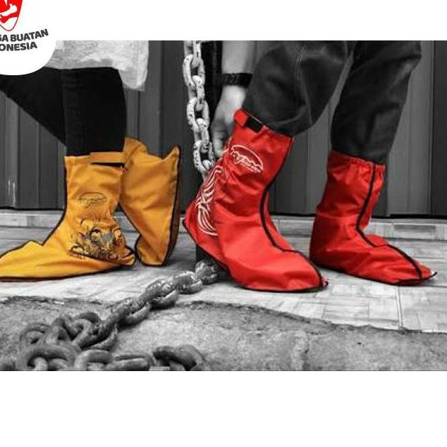 ☟ Cover Shoes Jas Sarung Sepatu Anti Air Funcover Original Tribal Series Mantel Sepatu HMR344 ♣