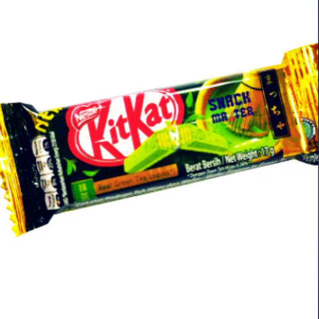 

Kit kat green tea ecer 17gr