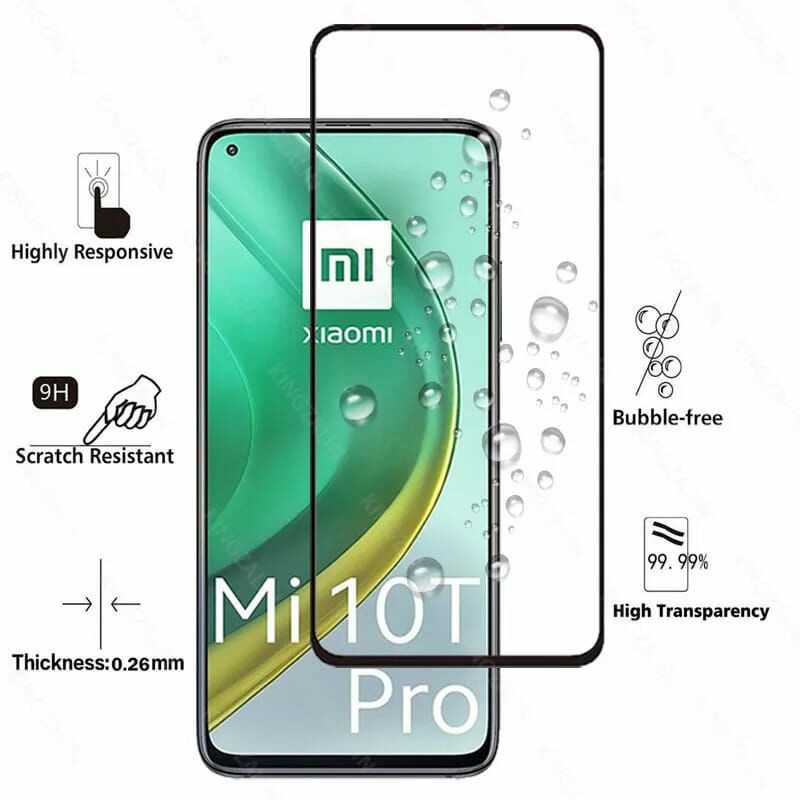 TEMPERED GLASS 9H FULL COVER XIAOMI MI 10T/MI 10T PRO BEST QUALITY SCREEN GUARD