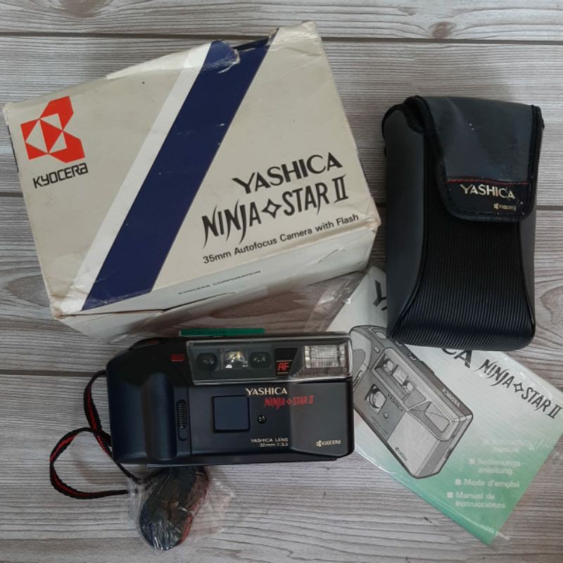 Kamera Analog Yashica J 2 / Yashica Ninja Star II NOS