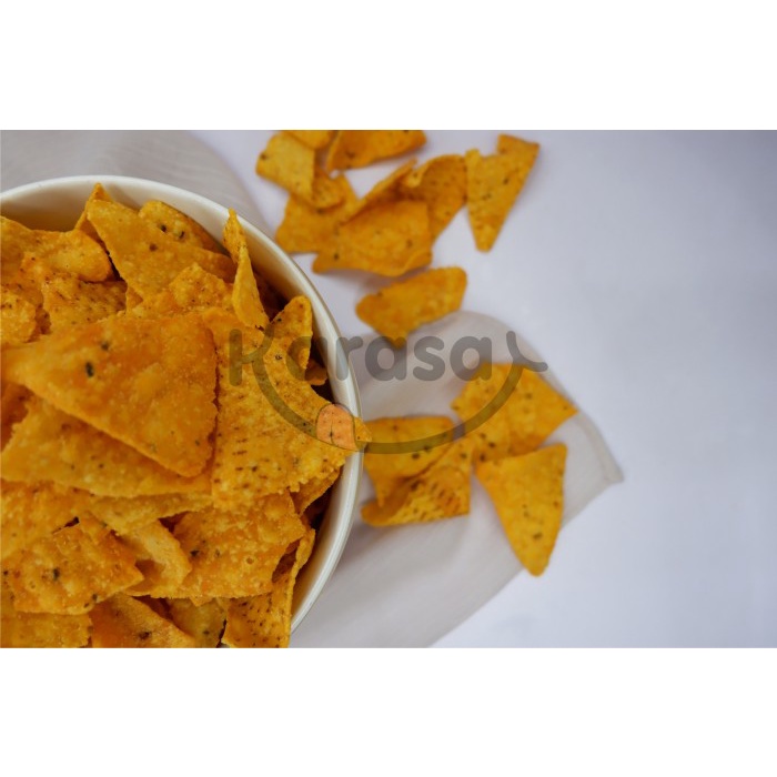 

Tortila Corn Chips 250gr - Keripik Ala Meksiko - Karasa
