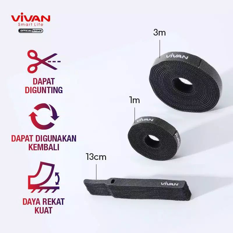 Vivan Verlcro Tape Cable Ties