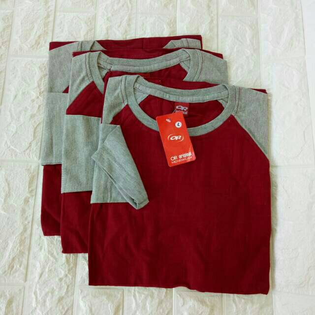 kaos raglan MARON - ABUMISTY lengan panjang Uk M L XL XXL