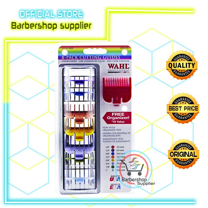 Wahl Guard No 1 sampai 8 warna warni / Sepatu Clipper