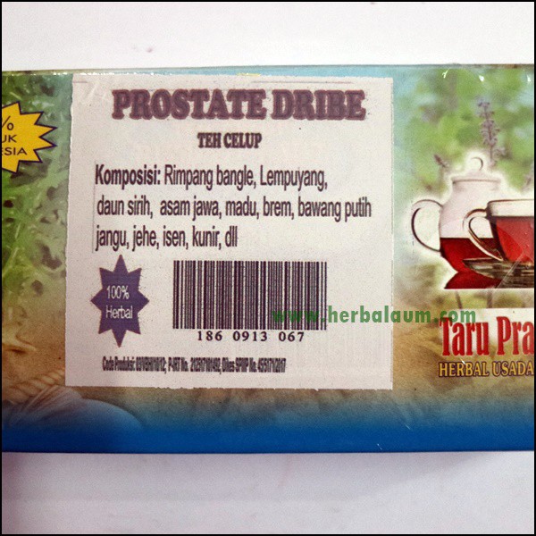 

Teh Celup Herbal Prostate Dribe