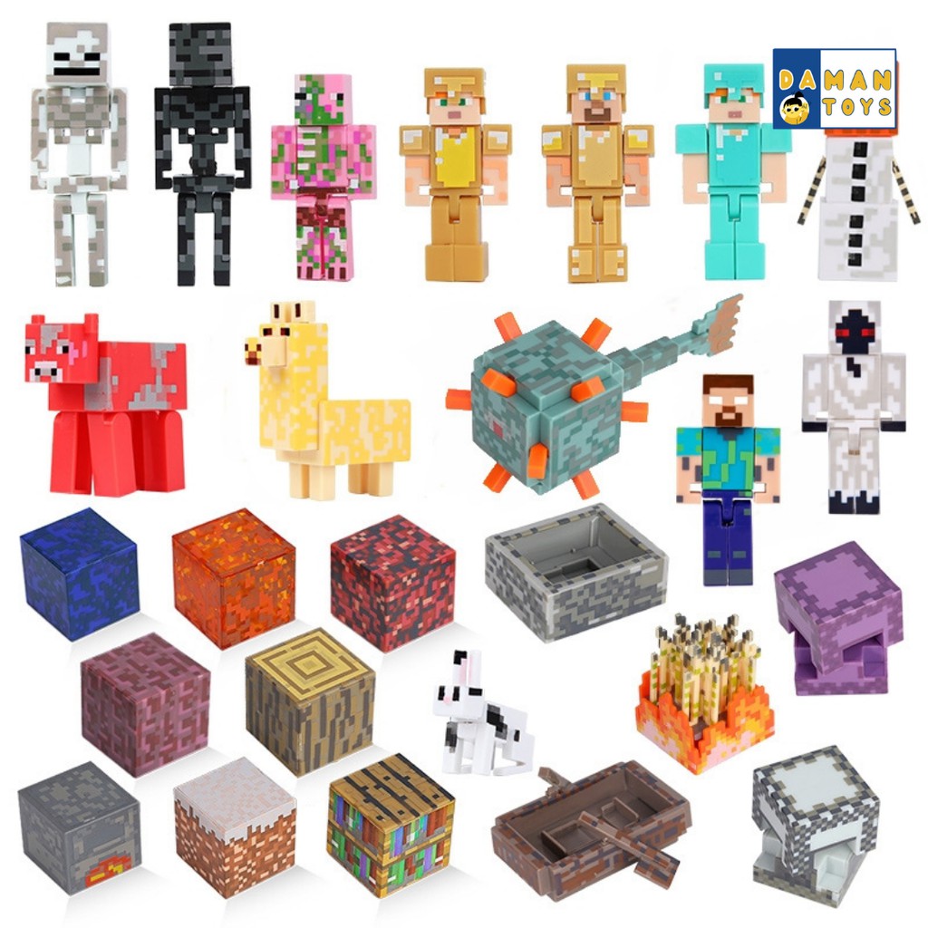 Bricks Mini Figure Mine craft/Figure mine craft/ mainan mine craft/ Minecraft Enderman stray