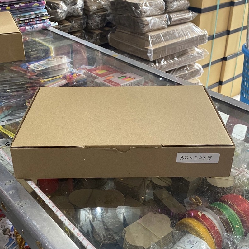 

Dus Die Cut / Kardus / Corrugated Box 30x20x5cm