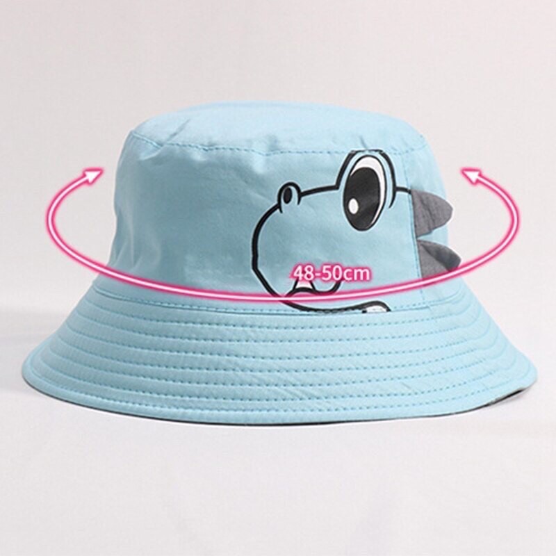 Topi BUCKET Anak Dino // topi bucket korea