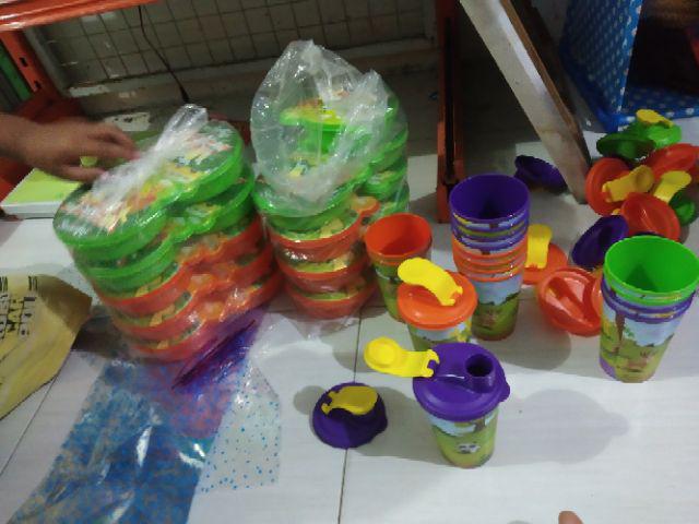 Paket Bingkisan Ulangtahun Tas Tenteng Kotak Makan Dan Botol Tumbler