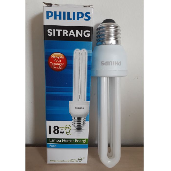 Lampu Philips Sitrang 18w CDL CoolDayLight PUTIH