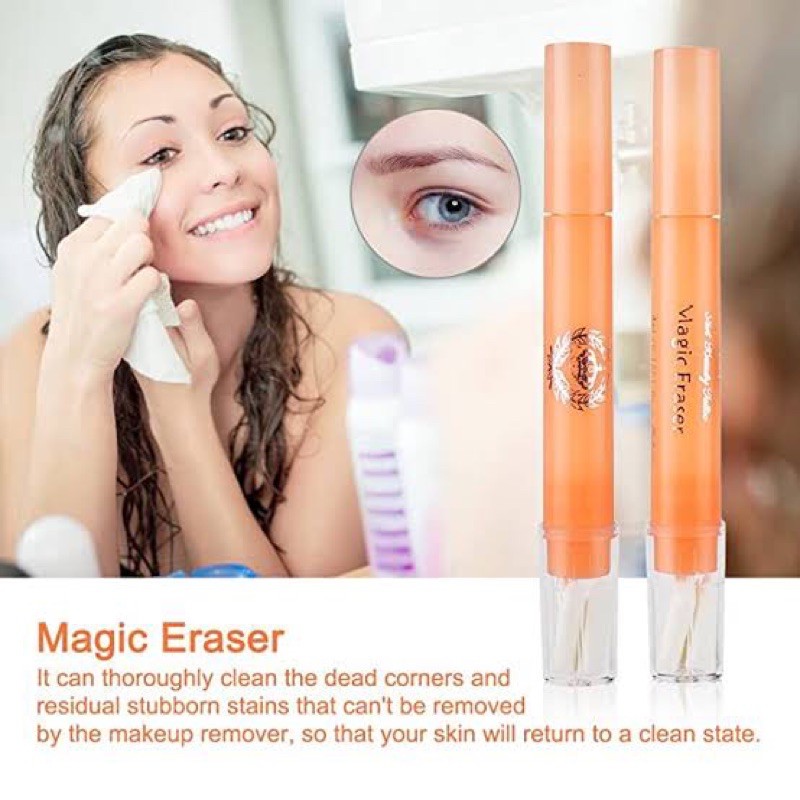 MAGIC ERASER MICROBLADING PEN INK MARKER / penghapus tinta sulam alis