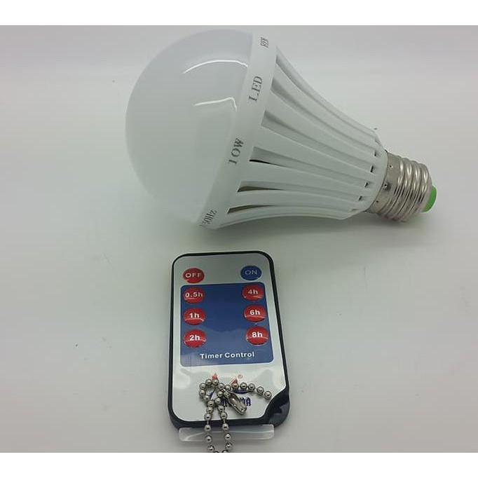 On Sale Lampu Led 10 Watt With Remote Control Jam ( Time Control ) Diskon