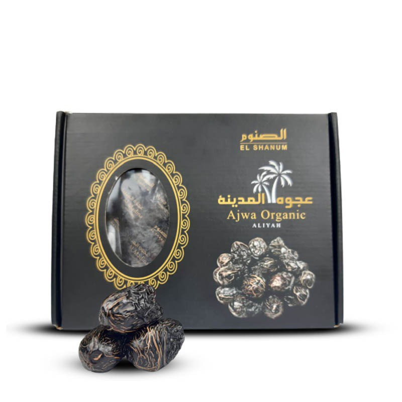 

KURMA AJWA JUMBO ORGANIK 1KG BOX HITAM | KURMA NABI ASLI | KURMA AJWA ORGANIK | AJWA ORGANIK ALIYAH