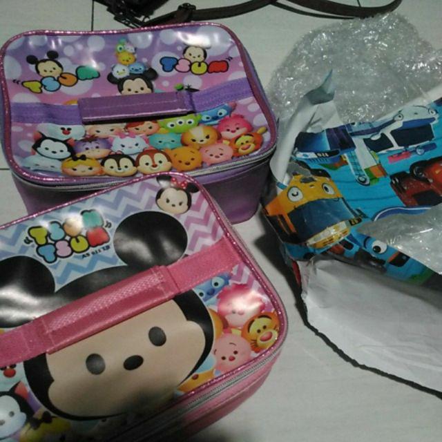 Paket Yooyeee Sup Lunch Box Dan Lunch Bag Karakter