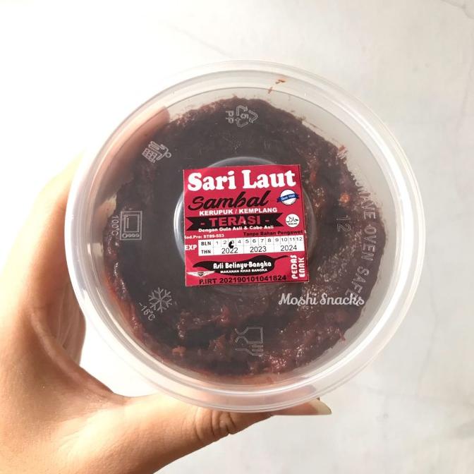 

Promo Awal tahun Sambal Terasi Kerupuk / Kemplang Papa Adi Asli Bangka 130gr Promo Awal tahun