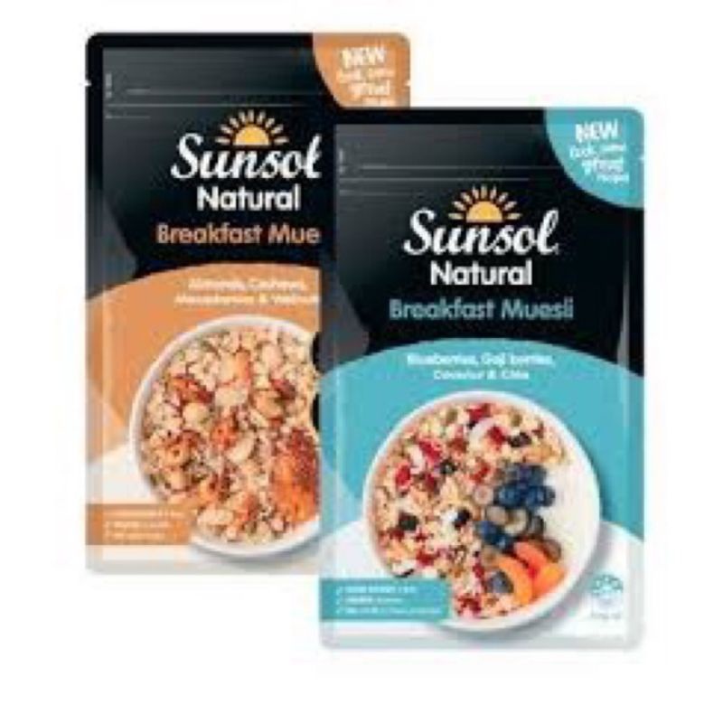 

Sunsol Natural breakfast Muesli 500 gr