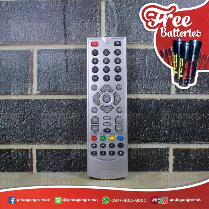 RET-257 Remot Remote Receiver Parabola OrangeTv / Orange Tv KW Super