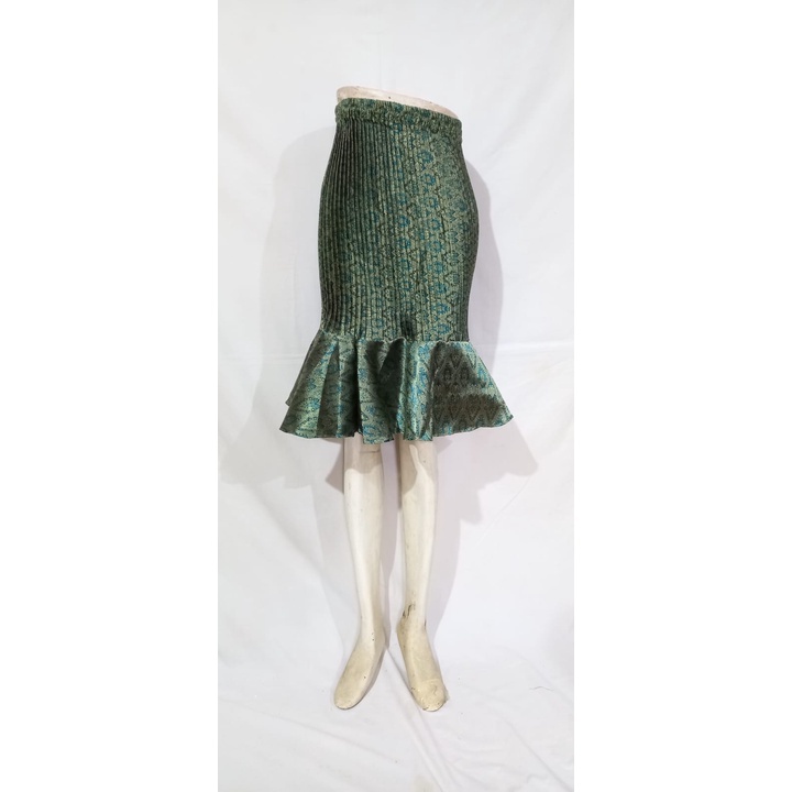 rok kebaya plisket songket duyung pendek TERMURAH KZ