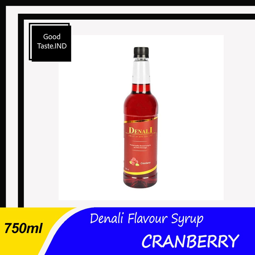 

Denali Syrup Cranberry