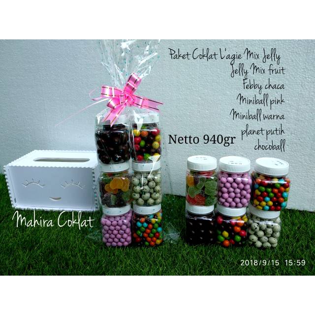 

Paket coklat lagie toples mini (TM.A) pake tag card