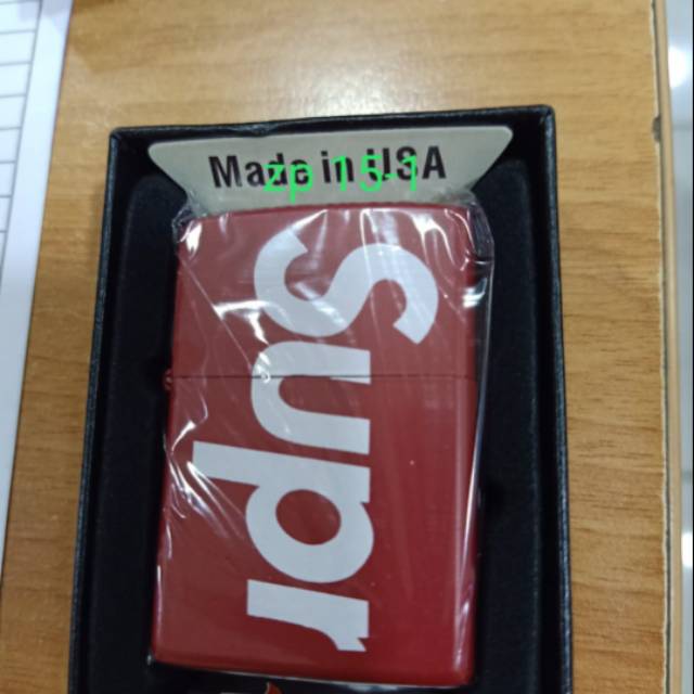 Zippo supreme zippo printed zippo ukir grafir zippo custom