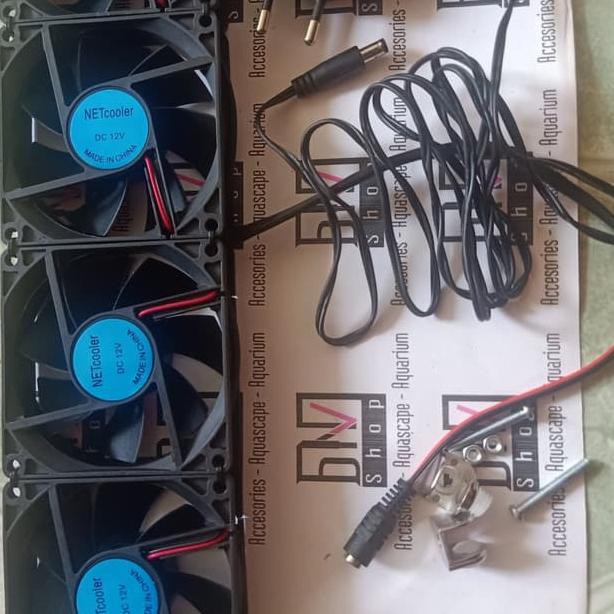 Best Fan aquascape 4 kipas aquarium kipas air laut pendingin air RFS