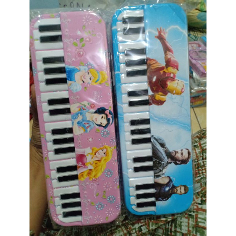 (125gr) tempat pensil / lepak seng besi bt21 animal-Seng piano
