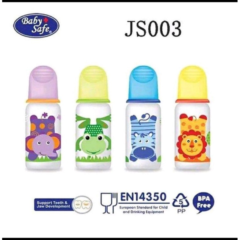 Botol Dot Susu Babysafe Original Bayi Baby Safe JS001 JS002 JS003 JS004 JS005 JP002 JP003 JP005