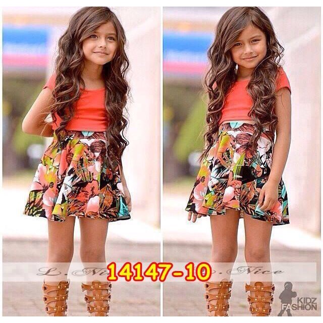 14147-10 / FASHION GIRL / BAJU ANAK