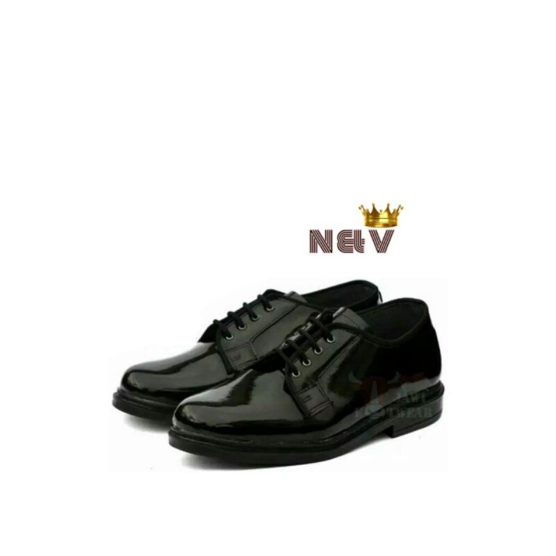 SEPATU PDH TNI GIBSON KULIT LENTUR