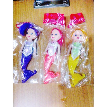 Mainan Anak Boneka Barbie Mermaid Ukuran Kecil