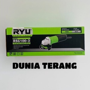 Mesin Disc Grinda RYU - Mesin Gerinda Tangan RSG100-3 4 in - Angle Grinder RSG 100-3 Gurinda Grinda