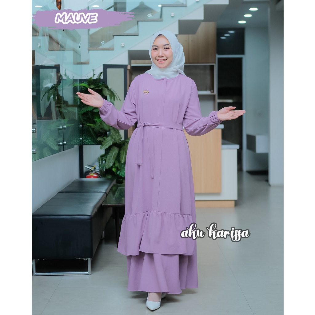 Gamis Aku Karissa Terbaru Faiqa Dress Ori