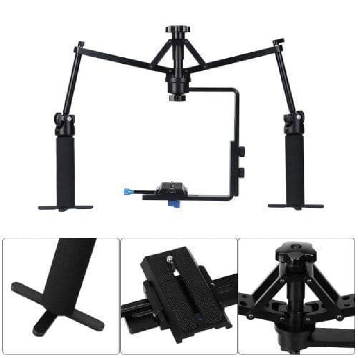 Handheld Stabilizer Camera Rig Gimbal 2 Axis for DSLR Canon Nikon Sony
