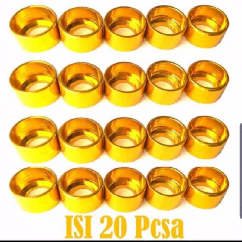 (10pcs)monel ring ukuran/10/12/14 bahan almu import