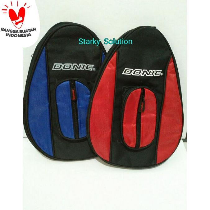 algifaruu - Donic tas sarung cover thermo bet bat pingpong - Biru