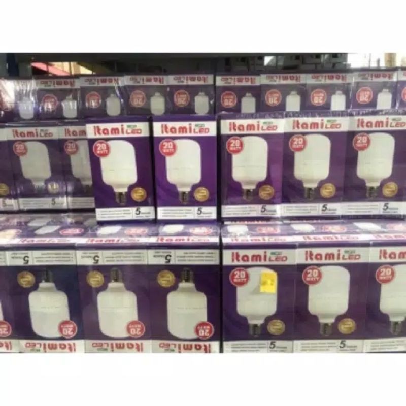 ITAMI Lampu LED 20 watt Cahaya Putih