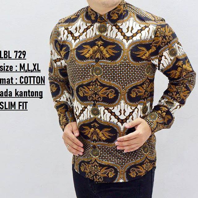 BATIK PRIA//BATIK MODERN//BATIK COWOK//BATIK ISTIMEWA//BATIK KEKINIAN//KODE BATIK:LBL 657